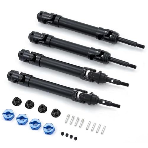 RC Autoteile Für Traxxas Für Slash Für Rustler Für Stampede 4x4 6851 6852 1/10 RC Auto Antriebswellen Mit Rad Hex M4 Muttern von PLOQAZEH