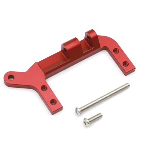 RC Autoteile Für Traxxas Für TRX4 1/10 Servo Auf Achse Montieren 4-link Suspension RC Crawler Auto Metall Upgrade Teile Zubehör Ersatz(Red) von PLOQAZEH