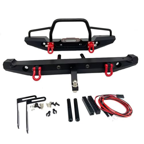 RC Car Upgrade Zubehör Für TRX-4 Für Axial Für Traxxas Für SCX10 Für SCX10-II 90046 90047 1:10 Metall Vorne Hinten Anti Kollisions Stoßstange Mit Licht Set RC Auto Ersatz RC Car Upgrade Zubehör Für TRX-4 Für Axial Für Traxxas Für SCX10 Für SCX10-II 90046 90047 1:10 Metall Vorne Hinten Anti Kollisions Stoßstange Mit Licht Set RC Auto Ersatz von PLOQAZEH