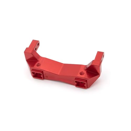 RC Car Upgrade Zubehör Für Traxxas Für TRX4 1/10 Aluminium Hinten Stoßstange Montieren RC Crawler Auto Kettenfahrzeuge Teile Und Zubehör Upgrades Ersatz Und Verwendung(Red) von PLOQAZEH