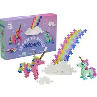 PLUS PLUS 3908 275 Kreativ Bausteine Einhörner Learn to Build von PLUS-PLUS