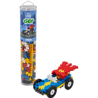 PLUS PLUS 4259 200 Kreativ Bausteine GO! Auto Superheld GO! von PLUS-PLUS