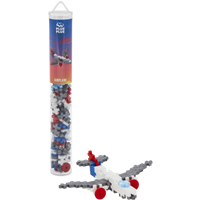PLUS PLUS 4284 100 Kreativ Bausteine Flugzeug von PLUS-PLUS