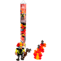 PLUS PLUS 4294 100 Kreativ Bausteine Feuerwehrmann von PLUS-PLUS