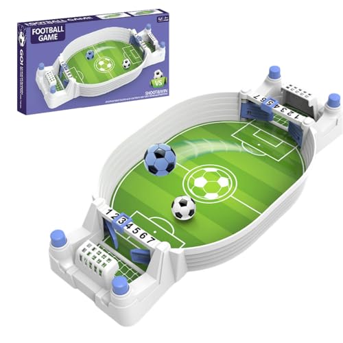 PLUSHCEWT Interaktives Tischfußballspiel, Mini-Tischfußballspiel, Interaktives Fußballspiel für Kinder und Erwachsene, Perfekt als Weihnachts- und Geburtstagsgeschenk, Familienspielspaß für Drinnen PLUSHCEWT Interaktives Tischfußballspiel, Mini-Tischfußballspiel, Interaktives Fußballspiel für Kinder und Erwachsene, Perfekt als Weihnachts- und Geburtstagsgeschenk, Familienspielspaß für Drinnen von PLUSHCEWT