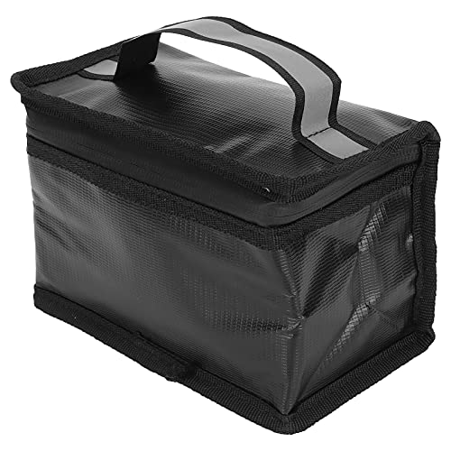 Li‑Po Safe Bag, feuerfeste Lipo Akku Schutztasche Hitzebeständig mit Tragegriff für Protect Akkus für RC Flugzeug Akkus von PLYE