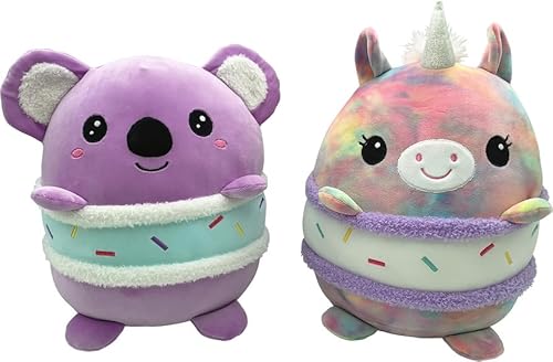 PMS INTERNATIONAL Plüschtier Macaron, 30 cm, zufällige Auswahl von PMS INTERNATIONAL