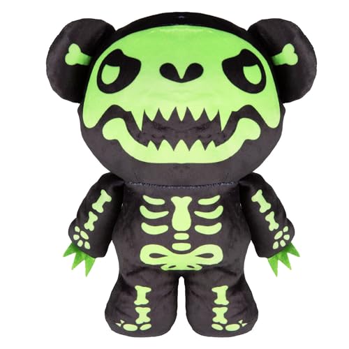 PMS Deddy Bears Bones Body Bag - Kuscheltier mit Autopsiebeutel und Autopsiebericht - 30cm -16002616 (Bones) von PMS