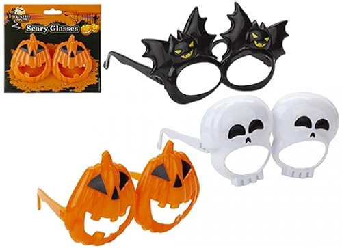 Gruselige Halloween-Brillen, 3 verschiedene Farben von PMS