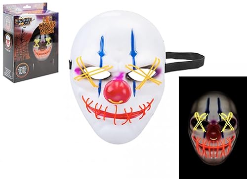Neonleuchtende Clown-Maske von PMS