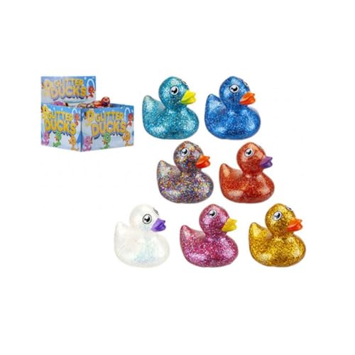 Entzückende Glitzer-Enten, 4,5 cm,, 1 Stück – perfekt für Partygeschenke, Badespaß und Sammlerstück Entzückende Glitzer-Enten, 4,5 cm,, 1 Stück – perfekt für Partygeschenke, Badespaß und Sammlerstück von PMS