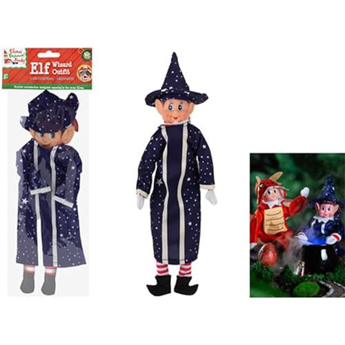 PMS Elfen, die sich schlecht verhalten, Elfenpuppe, Kostüm, Weihnachten, Neuheit, Zubehör, Zauberer-Kostüm PMS Elfen, die sich schlecht verhalten, Elfenpuppe, Kostüm, Weihnachten, Neuheit, Zubehör, Zauberer-Kostüm von PMS