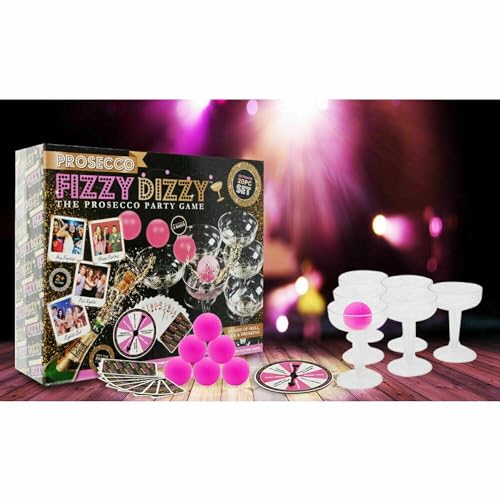 Prosecco Fizzy Dizzy 20 Teile Das Prosecco Partyspiel – Ideal für alle Arten von Partys und Feiern ab 18 Jahren von PMS