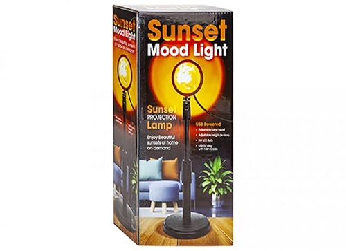 Sunset Stimmungslicht - (1,4 m) 1 Stück - Dekorative LED-Ambientebeleuchtung - Perfekt für Entspannung zu Hause und gemütliche Atmosphäre von PMS