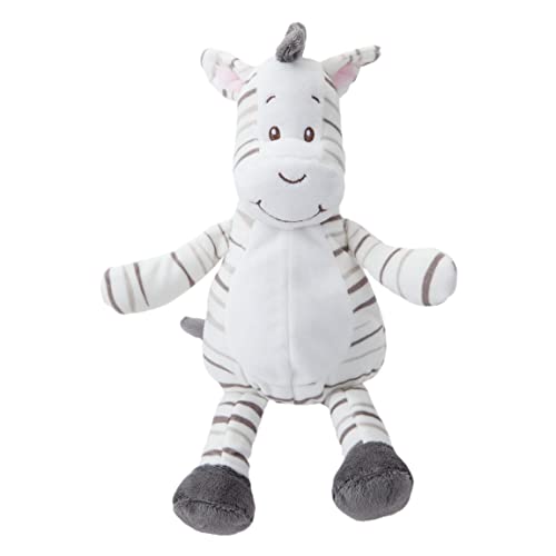 VFM - Zebra Sitting Beanie Plush For Babies - Safari Club Super Soft Cuddly Toy Fabric With Embroidered Details - Gosh! Designs von PMS