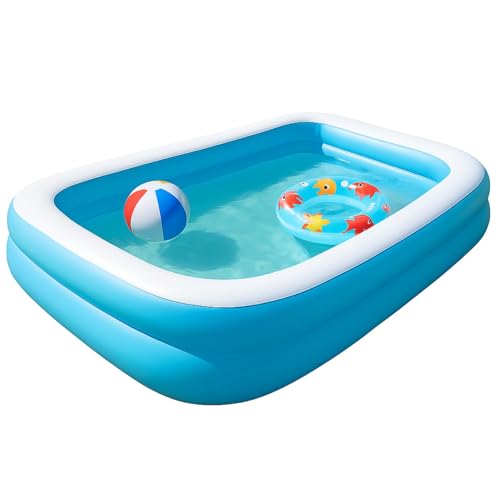 Wild n' Wet Familienpool, Planschbecken, großer Blauer Familienpool, großes Familienpool für Kinder von PMS