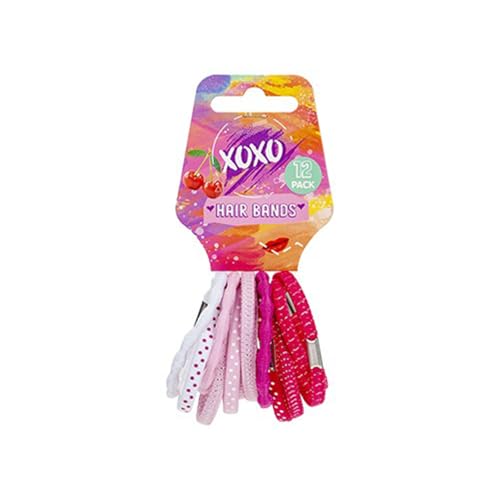 XOXO Haarbänder, 12 Stück, verschiedene Designs, perfekt für den täglichen Gebrauch, Partys und Geschenke XOXO Haarbänder, 12 Stück, verschiedene Designs, perfekt für den täglichen Gebrauch, Partys und Geschenke von PMS