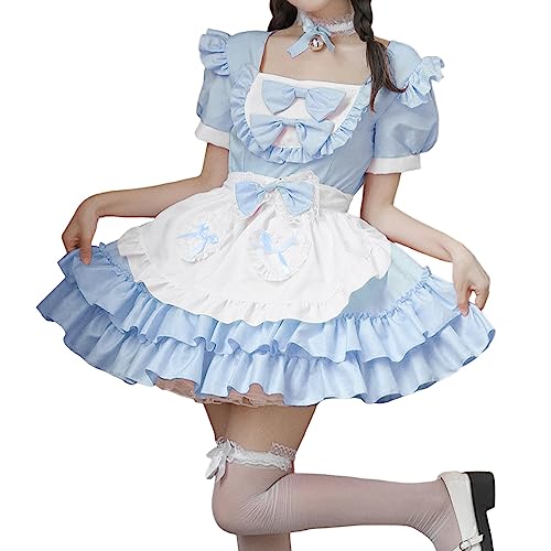 Mittelalterliche Renaissancekleider Für Königliche Frauen Körper-Halloween-Kostüm, Bühnenkleid, Kostüm, Oktoberfest, Bildhauerei, Damenkleid Cosplay-Anime-Kostüme Für Teenager Mit Rosa (Blue, XXL) Mittelalterliche Renaissancekleider Für Königliche Frauen Körper-Halloween-Kostüm, Bühnenkleid, Kostüm, Oktoberfest, Bildhauerei, Damenkleid Cosplay-Anime-Kostüme Für Teenager Mit Rosa (Blue, XXL) von PMUYBHF