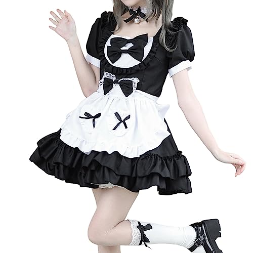 Mittelalterliche Renaissancekleider Für Königliche Frauen Körper-Halloween-Kostüm, Bühnenkleid, Kostüm, Oktoberfest, Bildhauerei, Damenkleid Cosplay-Anime-Kostüme Für Teenager Mit Rosa (Black, XXXL) Mittelalterliche Renaissancekleider Für Königliche Frauen Körper-Halloween-Kostüm, Bühnenkleid, Kostüm, Oktoberfest, Bildhauerei, Damenkleid Cosplay-Anime-Kostüme Für Teenager Mit Rosa (Black, XXXL) von PMUYBHF