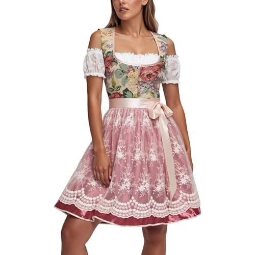 PMUYBHF Kostüm Für Frauen Cosplay Elegantes Cosplay-Kostüm aus Spitze, Gothic-Kleid Halloween-Party, Maskerade, Festival, Performance, Abendkleid Cosplay-Kostüme Anime (XXL) von PMUYBHF