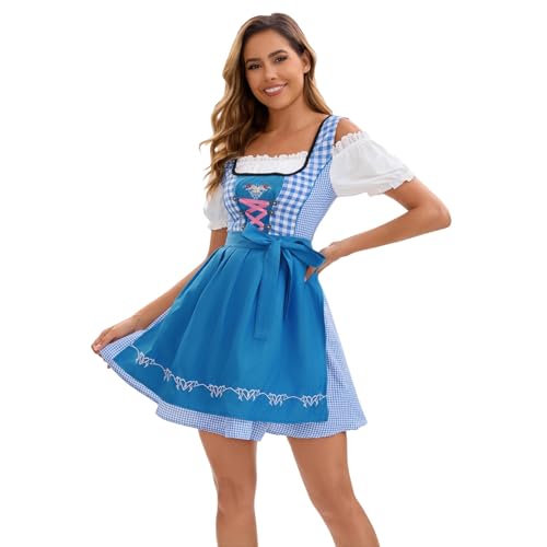 PMUYBHF Mo Dao Zu Shi Cosplay Kostüm Mittelalterliches Cosplay-Kostüm, elegantes Hofkleid für Halloween, Bierfest, Karneval, Maskerade, Party, historisches Themen-Outfit Dazai Osamu (Blue, M) von PMUYBHF