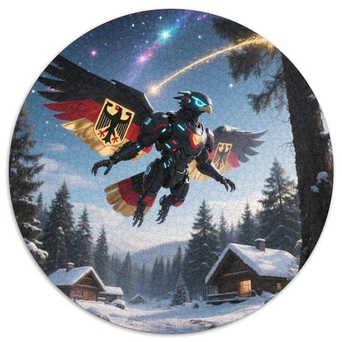 Black Eagle 1000 Teile Puzzle Black Eagle Germany Fantasy RundPuzzle Druck Schwieriges Unmögliches Puzzle Puzzle Stressfreisetzung Spielzeug Geeignet Ab 12 Jahren Wand Dekoration 1000pcs (67.5x67.5cm Black Eagle 1000 Teile Puzzle Black Eagle Germany Fantasy RundPuzzle Druck Schwieriges Unmögliches Puzzle Puzzle Stressfreisetzung Spielzeug Geeignet Ab 12 Jahren Wand Dekoration 1000pcs (67.5x67.5cm von PNSDUESA