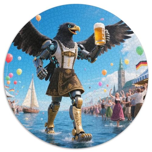 Black Eagle 1000 Teile Puzzle Black Eagle Germany Fantasy RundPuzzle Schwieriges Großes Puzzle PädagogischesStressabbau-Spielzeug Für Erwachsene Kinder Für Erwachsene Und Kinder Puzzles-Geschenk 1000 Black Eagle 1000 Teile Puzzle Black Eagle Germany Fantasy RundPuzzle Schwieriges Großes Puzzle PädagogischesStressabbau-Spielzeug Für Erwachsene Kinder Für Erwachsene Und Kinder Puzzles-Geschenk 1000 von PNSDUESA