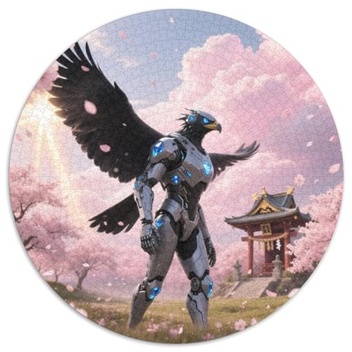 Black Eagle 1000 Teile Puzzle Black Eagle Germany Fantasy RundPuzzle Schwieriges Großes Puzzle Puzzle Stressfreisetzung Spielzeug Geeignet Ab 12 Jahren Wand Dekoration 1000pcs (67.5x67.5cm) von PNSDUESA