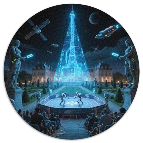 Palace of Versailles（2 1000 Teile Puzzle RundPuzzle Schwieriges Großes Puzzle DIY Für Erwachsene Und Kinder Puzzles-Geschenk 1000pcs (67.5x67.5cm) von PNSDUESA