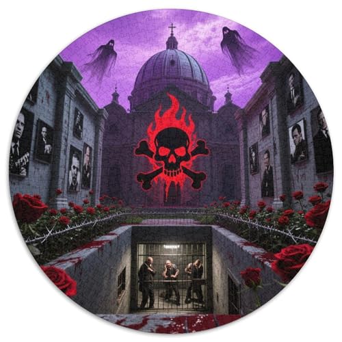 St. Peter's Basilica（1） 1000 Teile Puzzle RundPuzzle Schwieriges Großes Puzzle DIY Für Erwachsene Und Kinder Wand Dekoration 1000pcs (67.5x67.5cm) von PNSDUESA