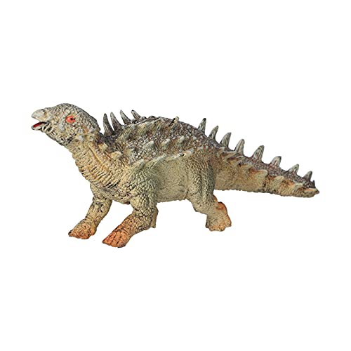 PODSJD Dinosaurier Spielzeugset - handgemalte realistische Figuren, Nicht dauerhafte Bildungsmodelle für das Lernen und Spielen von Kindern (Gelbe Stachel Ankylosaurus) von PODSJD