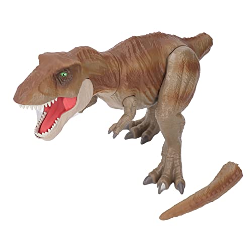 PODSJD Dinosauriermodell Spielzeug - langlebige Hand - bemalte Plastik, lebensechte bewegliche Gelenke pädagogische Tierfigur für Kinder und Sammler (Brown) von PODSJD