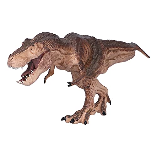 PODSJD Dinosaurierspielzeugset - lebensechte PVC -Figuren, lehrreiches Wildtiermodelle für Kinder imaginativen Spielen und Lernen (Tyrannosaurus wandeln gelb) von PODSJD