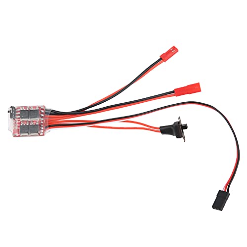 PODSJD ESC 20A für RC -Autoboot - gebürsteter Motorkontroller mit Brems- und LED -Statusanzeige für eine präzise Geschwindigkeit und Richtungssteuerung PODSJD ESC 20A für RC -Autoboot - gebürsteter Motorkontroller mit Brems- und LED -Statusanzeige für eine präzise Geschwindigkeit und Richtungssteuerung von PODSJD