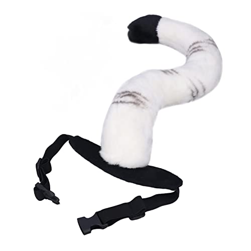 PODSJD Tiger Heck Plüschspielzeug - 40 cm einstellbare weiche Tierschwanz für Halloween -Kostüme und Kostümpartys Erwachsene Teenager PODSJD Tiger Heck Plüschspielzeug - 40 cm einstellbare weiche Tierschwanz für Halloween -Kostüme und Kostümpartys Erwachsene Teenager von PODSJD