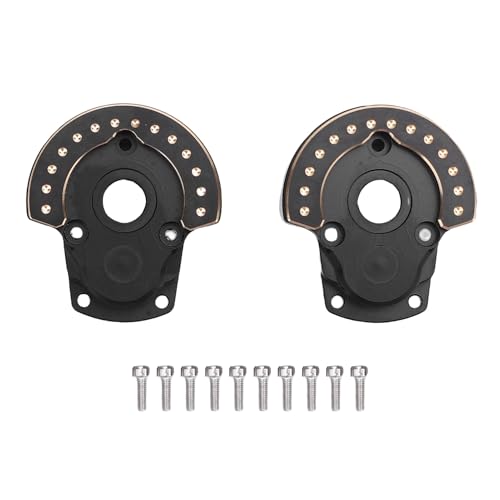 POENVFPO 1 Paar Schweres Messing Außenantriebsgehäuse für VP F10 Phoenix Bridge Frontachse 1/10 RC Crawler Car Upgrade -Teile von POENVFPO