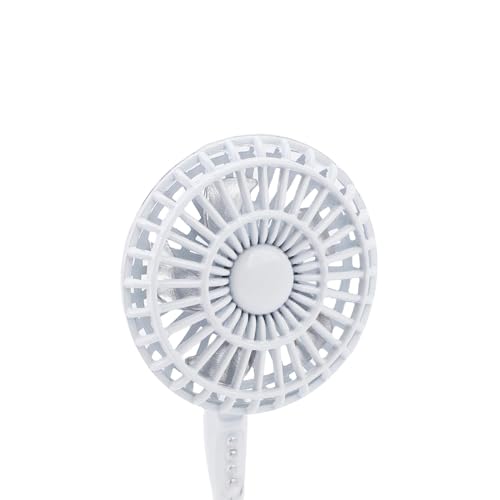POENVFPO 1:12 Puppenhaus Miniaturbodenventilator, 4,4 -Zoll (White) von POENVFPO