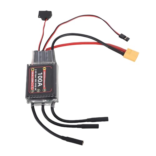 POENVFPO 100A RC Bürstenloser Motor ESC, Open Source Speed Control RC ESC für 3532 3542 Outrunner Motor von POENVFPO