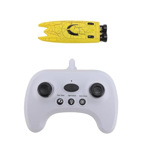 POENVFPO 2,4 G 360 ° Rotation Fernbedienungsschale, Wasserdichtungsstunt RC Racing Boat Swimming Pool Spielzeug für Kinder Erwachsene POENVFPO 2,4 G 360 ° Rotation Fernbedienungsschale, Wasserdichtungsstunt RC Racing Boat Swimming Pool Spielzeug für Kinder Erwachsene von POENVFPO