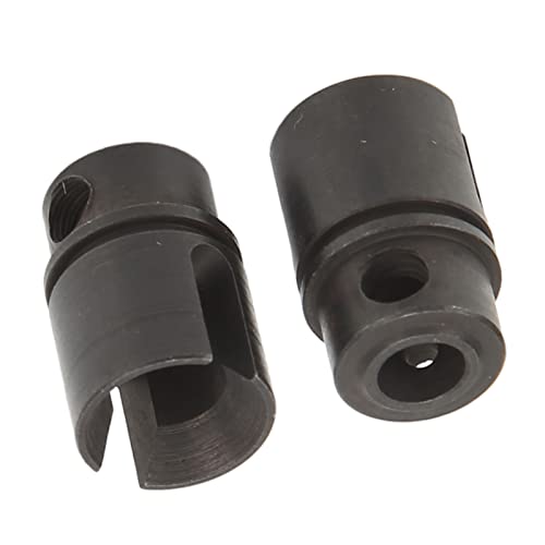 POENVFPO 2 PCs Center Drive -Koppler, RC -Gelenkantriebsbecher für LOSI 1/10 Hartnäckigkeit Pro Bürstenloser SCT RC -Auto, Stahl Hergestellt, Anschlussbecher für RC -Autoteile von POENVFPO