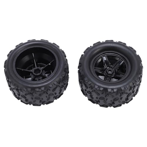 POENVFPO 2pcs 1:18 RC -Autorreifen Im Maßstab, Gummi -Bürsträger -Radreifen für HS 18302 18303 18304 18311 18312 18313 18314 RC -Autos von POENVFPO