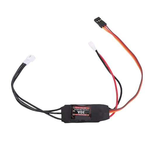 POENVFPO 30A ESC, 2-3S Lipo Ph2,0 AM32 Elektronischer Geschwindigkeitsregler mit T-Stecker und 80A-Spitze für 1224 1621 2204 Außenrotormotor POENVFPO 30A ESC, 2-3S Lipo Ph2,0 AM32 Elektronischer Geschwindigkeitsregler mit T-Stecker und 80A-Spitze für 1224 1621 2204 Außenrotormotor von POENVFPO