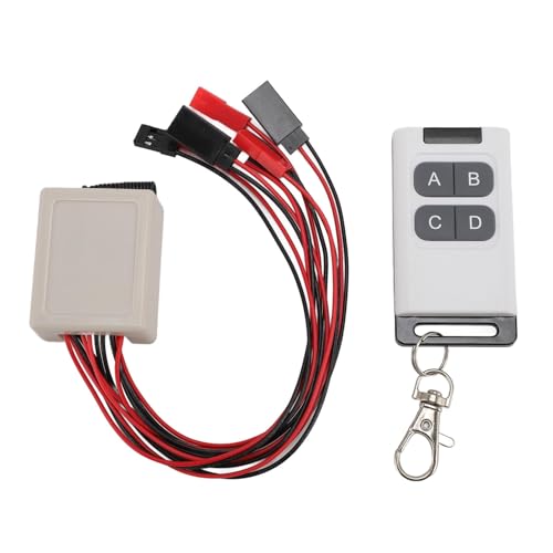 POENVFPO 4 Kanal RC Winch Controller, Universal Winch Fernbedienungsmodell für Auto -Leuchtteuer für 1/10 RC -Crawler -Fahrzeuge POENVFPO 4 Kanal RC Winch Controller, Universal Winch Fernbedienungsmodell für Auto -Leuchtteuer für 1/10 RC -Crawler -Fahrzeuge von POENVFPO