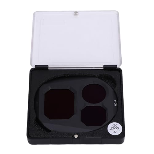 POENVFPO 4 Pro ND Objektiv Set Optical Glass ND Filter Flugzeug -Aluminiumrahmen für übermäßige Expositionsprävention Drohnenlinse, die mit Pfeilspeicherhülle Geeignet Ist (ND16) von POENVFPO
