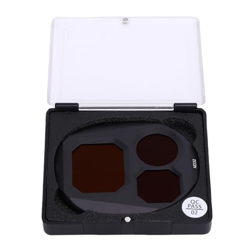 POENVFPO 4 Pro ND Objektiv Set Optical Glass ND Filter Flugzeug -Aluminiumrahmen für übermäßige Expositionsprävention Drohnenlinse, die mit Pfeilspeicherhülle Geeignet Ist (ND32) von POENVFPO