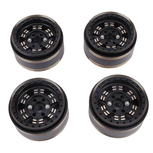 POENVFPO 4pcs 1,9 -Zoll RC Wheel Felgen Messing Peradlock Wheels Hub Set für 1/10 Skala RC Crawler LKW -LKW -Auto -Modell -Upgrade -Teile POENVFPO 4pcs 1,9 -Zoll RC Wheel Felgen Messing Peradlock Wheels Hub Set für 1/10 Skala RC Crawler LKW -LKW -Auto -Modell -Upgrade -Teile von POENVFPO