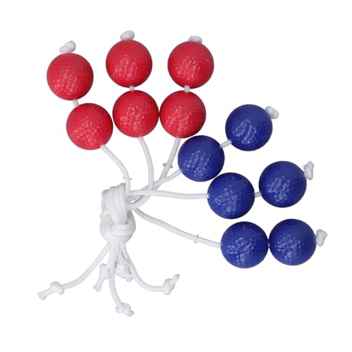 POENVFPO 6 Pack Golf Leiter Werfen Bälle, Outdoor Lawn Yard Beach Game Ladder Toss Bolo Ersatzset für Kinder Erwachsene POENVFPO 6 Pack Golf Leiter Werfen Bälle, Outdoor Lawn Yard Beach Game Ladder Toss Bolo Ersatzset für Kinder Erwachsene von POENVFPO
