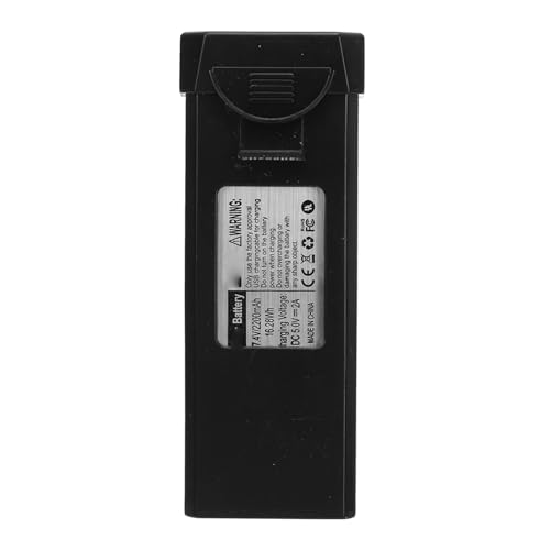 POENVFPO 7,4 V 2200 MAh RC Drone Batterie Ersatzteil Ersatz für LYERC L900 PRO SE Quadcopter mit Überladefunktion (Black) von POENVFPO