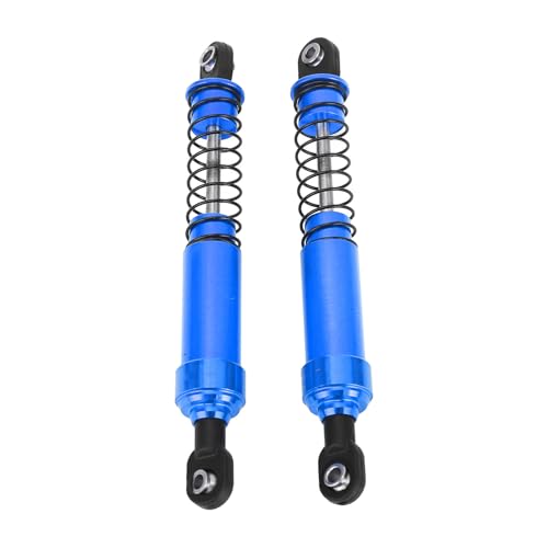 POENVFPO 95 Mm RC-Stoßdämpfer-Set, RC-Stoßdämpfer-Öldämpfer aus Aluminiumlegierung mit Federn für SCX10 1/10 RC-Autos (Blue) von POENVFPO