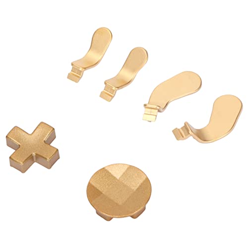 POENVFPO Austauschbare D -Pads und 4pcs Trigger Paddles Edelstahl -Ersatzteile für One Elite Series 2, Bessere Leistung für Ernsthafte Spieler, Gelb, Gelb POENVFPO Austauschbare D -Pads und 4pcs Trigger Paddles Edelstahl -Ersatzteile für One Elite Series 2, Bessere Leistung für Ernsthafte Spieler, Gelb, Gelb von POENVFPO